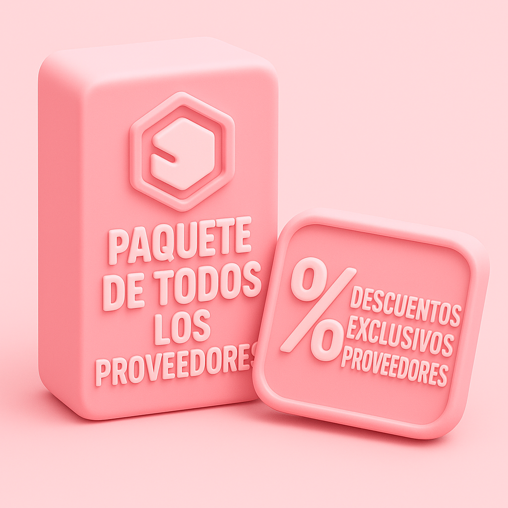 Todos los Proveedores (Pack + Comprado)